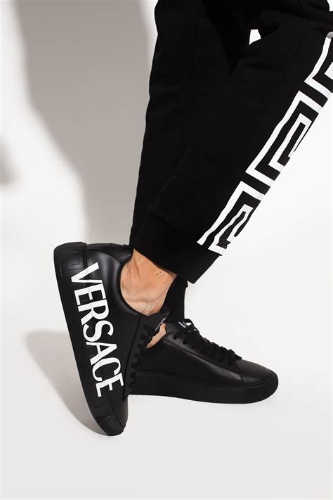 versace greca logo sneakers|versace greca sneakers men's.